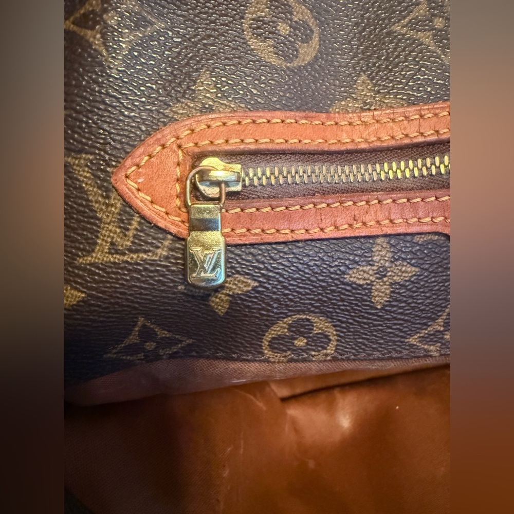 Louis Vuitton Brown SAC Monogram Tote Bag - Picture 11 of 16